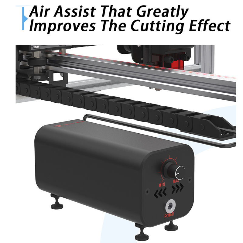 エアアシスト高速エアポンプ調整可能なエアフローレーザー彫刻機 - Industrial Laser Engraver のレビューと価格