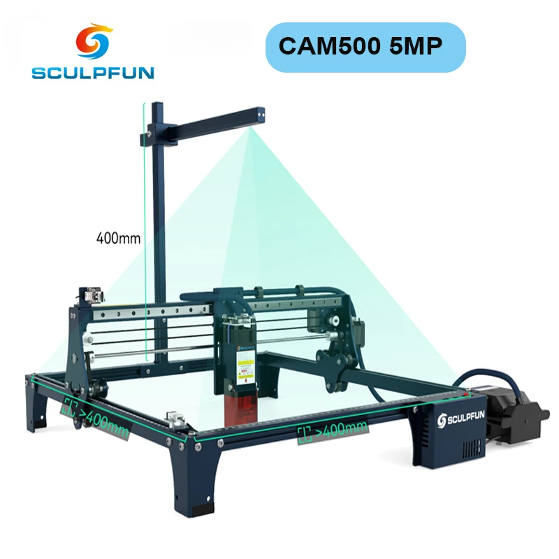 SCULPFUN CAM500：Lightburn対応、高精 - Industrial Laser Engraver のレビューと価格