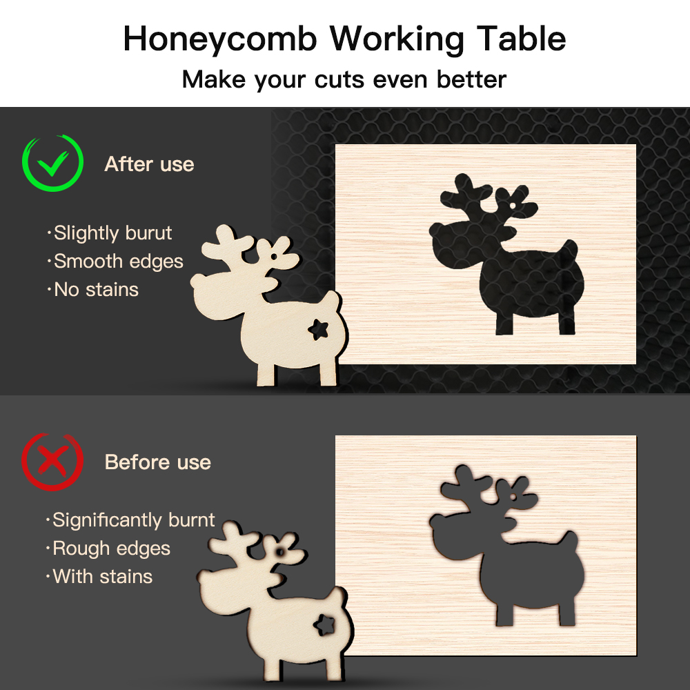 高速レーザー彫刻機,切断ツール,ハニカム加工テーブル,切断お - Honeycomb Laser Bed のレビューと価格