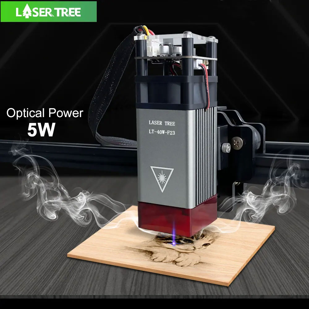 レーザーツリー 4w 5W レーザーモジュール 450nm  - Industrial Laser Engraver のレビューと価格